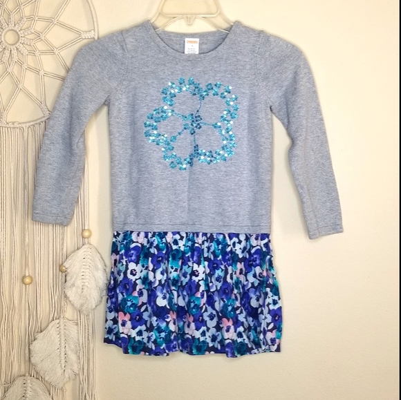 Gymboree Other - Gymboree Girl's Sweater Floral Dress 6